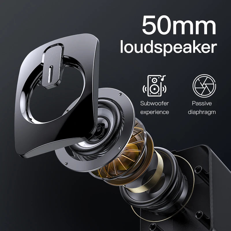 Mini USB Wired Computer Speakers - 3D Stereo Surround Sound Loudspeakers for PC & Laptop
