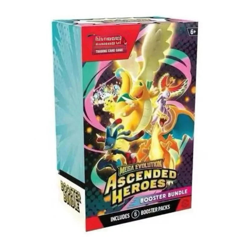 Official Pokémon TCG: Mega Evolution Ascended Heroes English Booster Bundle Box