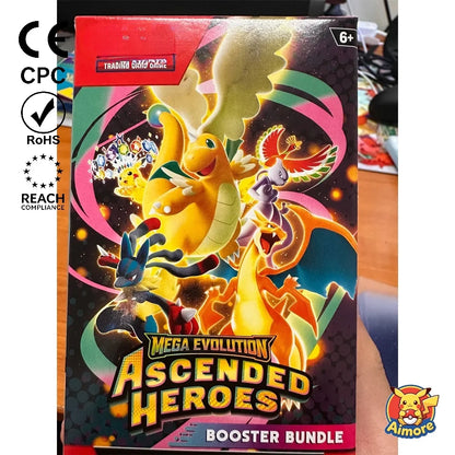 Official Pokémon TCG: Mega Evolution Ascended Heroes English Booster Bundle Box