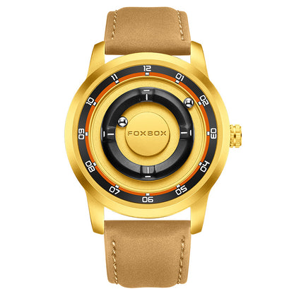 LIGE Unique Black Concept Watch Men's Multi-Function Water Resistant Metal Band