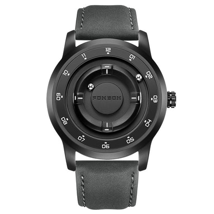 LIGE Unique Black Concept Watch Men's Multi-Function Water Resistant Metal Band