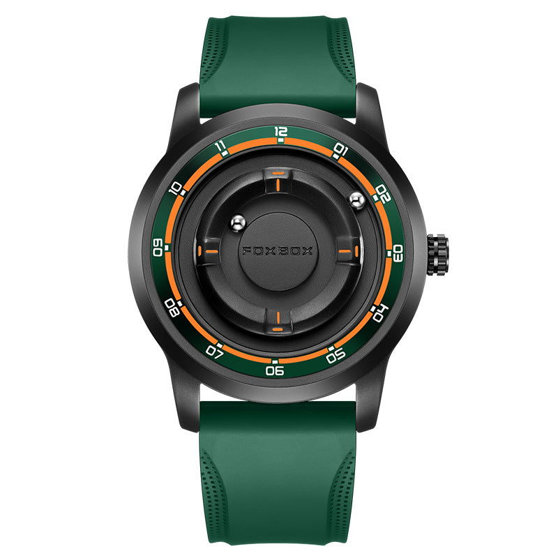 LIGE Unique Black Concept Watch Men's Multi-Function Water Resistant Metal Band