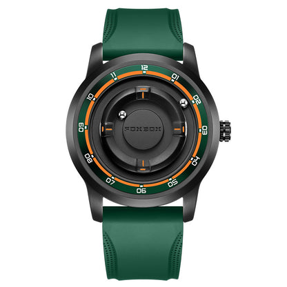 LIGE Unique Black Concept Watch Men's Multi-Function Water Resistant Metal Band