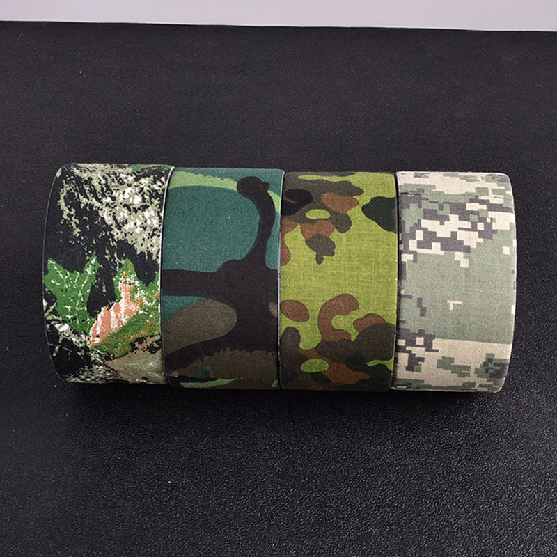Outdoor Tactical Camo Tape - Elastic Bionic Cloth Wrap for Hunting & Paintball