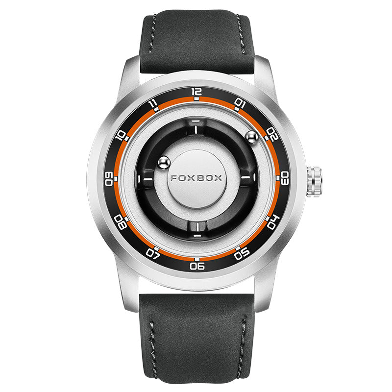 LIGE Unique Black Concept Watch Men's Multi-Function Water Resistant Metal Band