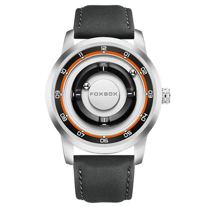 LIGE Unique Black Concept Watch Men's Multi-Function Water Resistant Metal Band