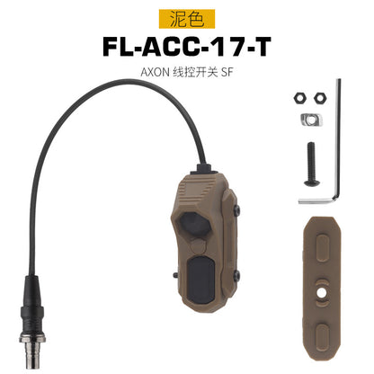 WOSPORT UNITY Tactical AXON Remote Dual Button Switch for SF Flashlight