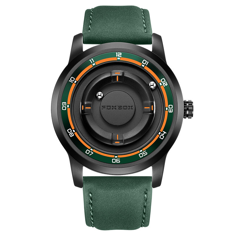 LIGE Unique Black Concept Watch Men's Multi-Function Water Resistant Metal Band