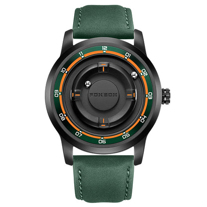 LIGE Unique Black Concept Watch Men's Multi-Function Water Resistant Metal Band