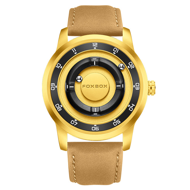 LIGE Unique Black Concept Watch Men's Multi-Function Water Resistant Metal Band