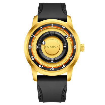 LIGE Unique Black Concept Watch Men's Multi-Function Water Resistant Metal Band