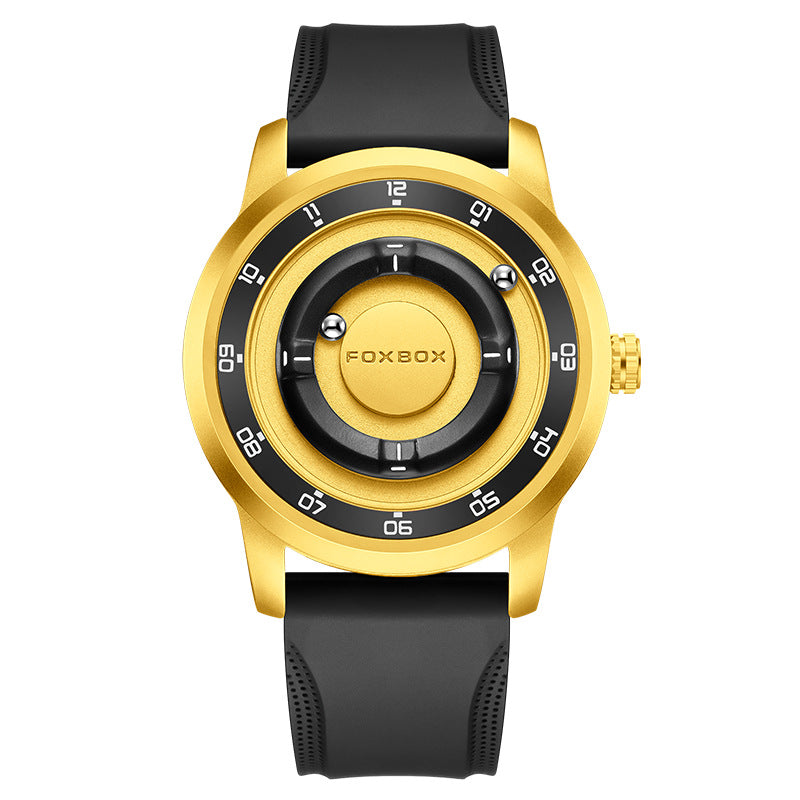 LIGE Unique Black Concept Watch Men's Multi-Function Water Resistant Metal Band