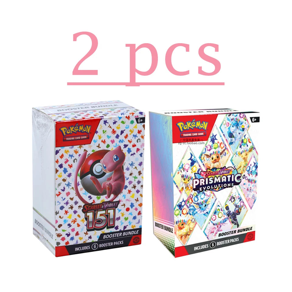 Pokémon TCG Booster Bundle Box - Scarlet & Violet 151 / Prismatic Evolutions English Edition