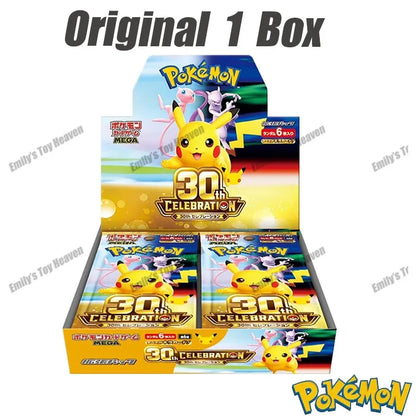 Authentic Japanese Pokémon 30th Celebration Booster Box - MEGA M6a Cards Set