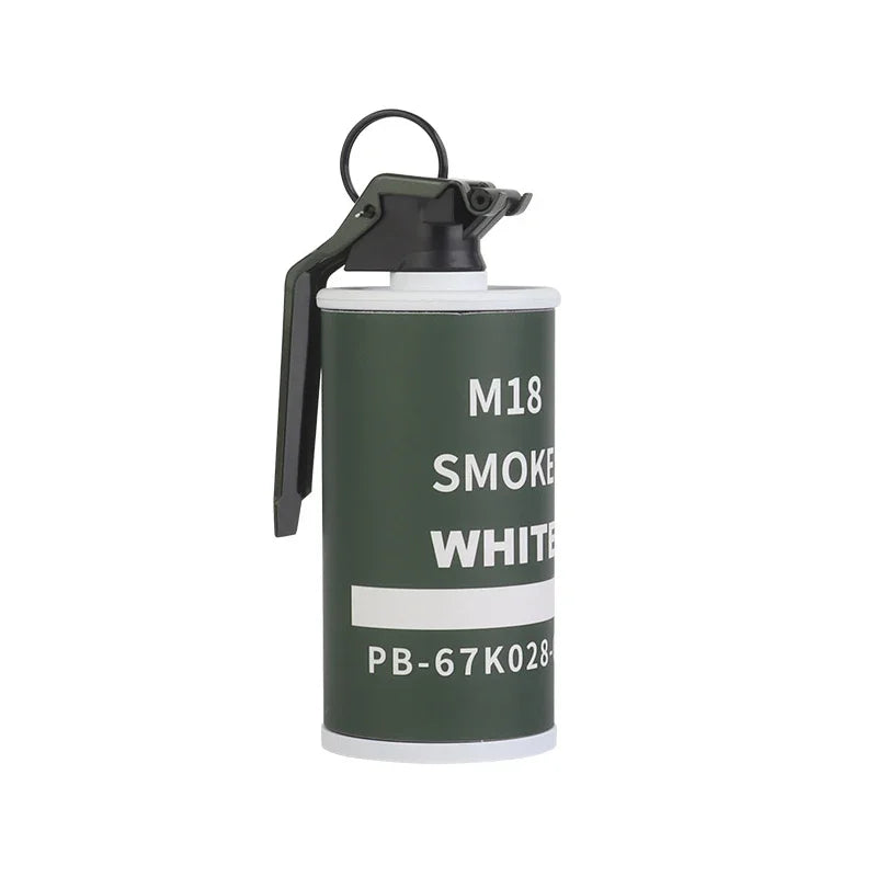 Tactical M18 Smoke Bomb Prop - Pull Ring Cosplay Model & Movie Prop
