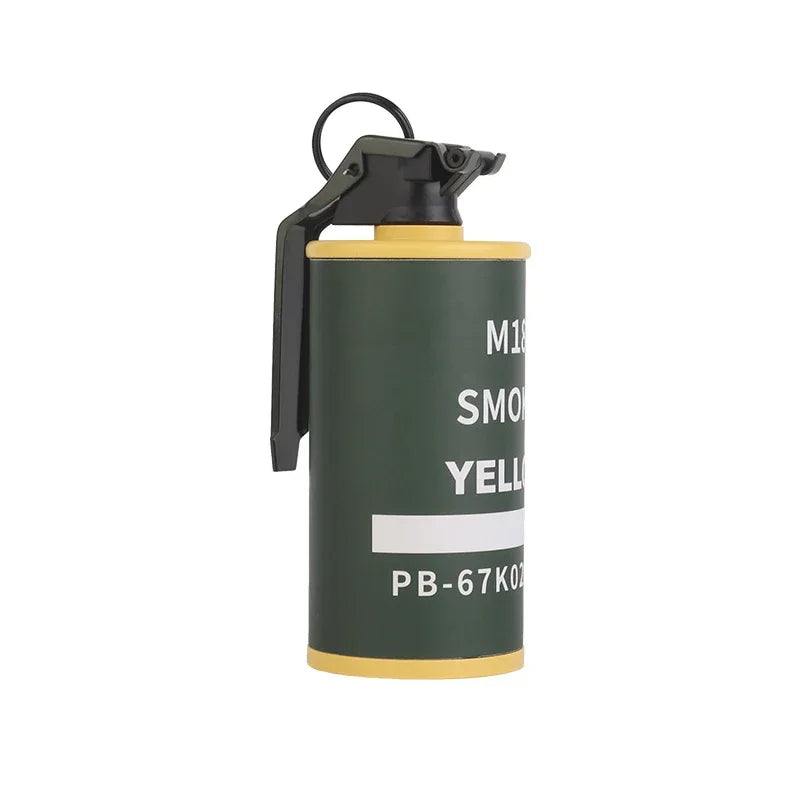 Tactical M18 Smoke Bomb Prop - Pull Ring Cosplay Model & Movie Prop