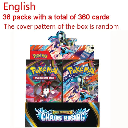 Pokémon TCG Chaos Rising Booster Box - 36 Packs 360 Cards English Edition