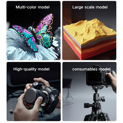K2 Pro Multi-Color 3D Printer - Advanced Large-Format Plastic 3D Printing Machine